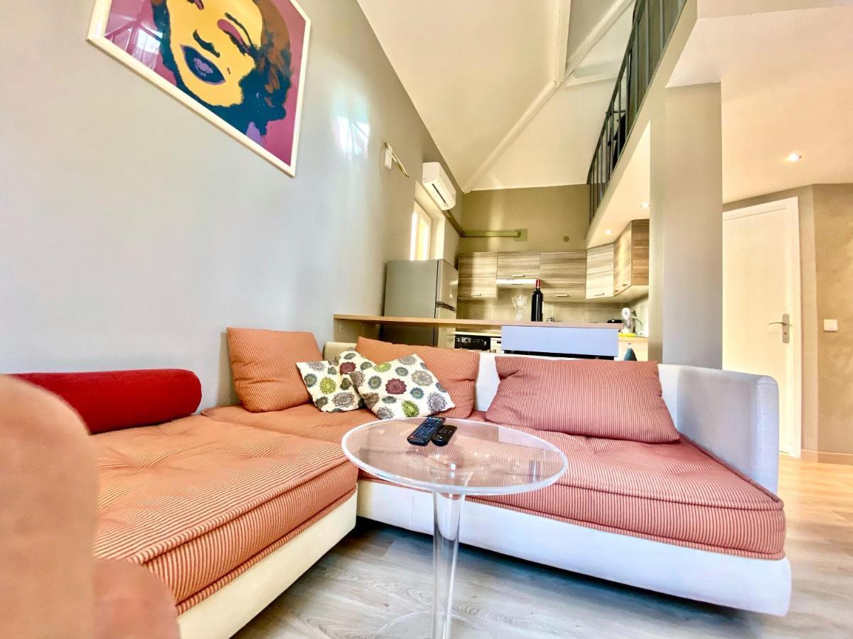 Lovely & Sunny Loft Heart Of Nice With A/C! Eksteriør bilde